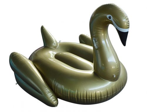 Inflatable Golden Swan